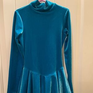 Velvet Figure Skating Dress. Size 10